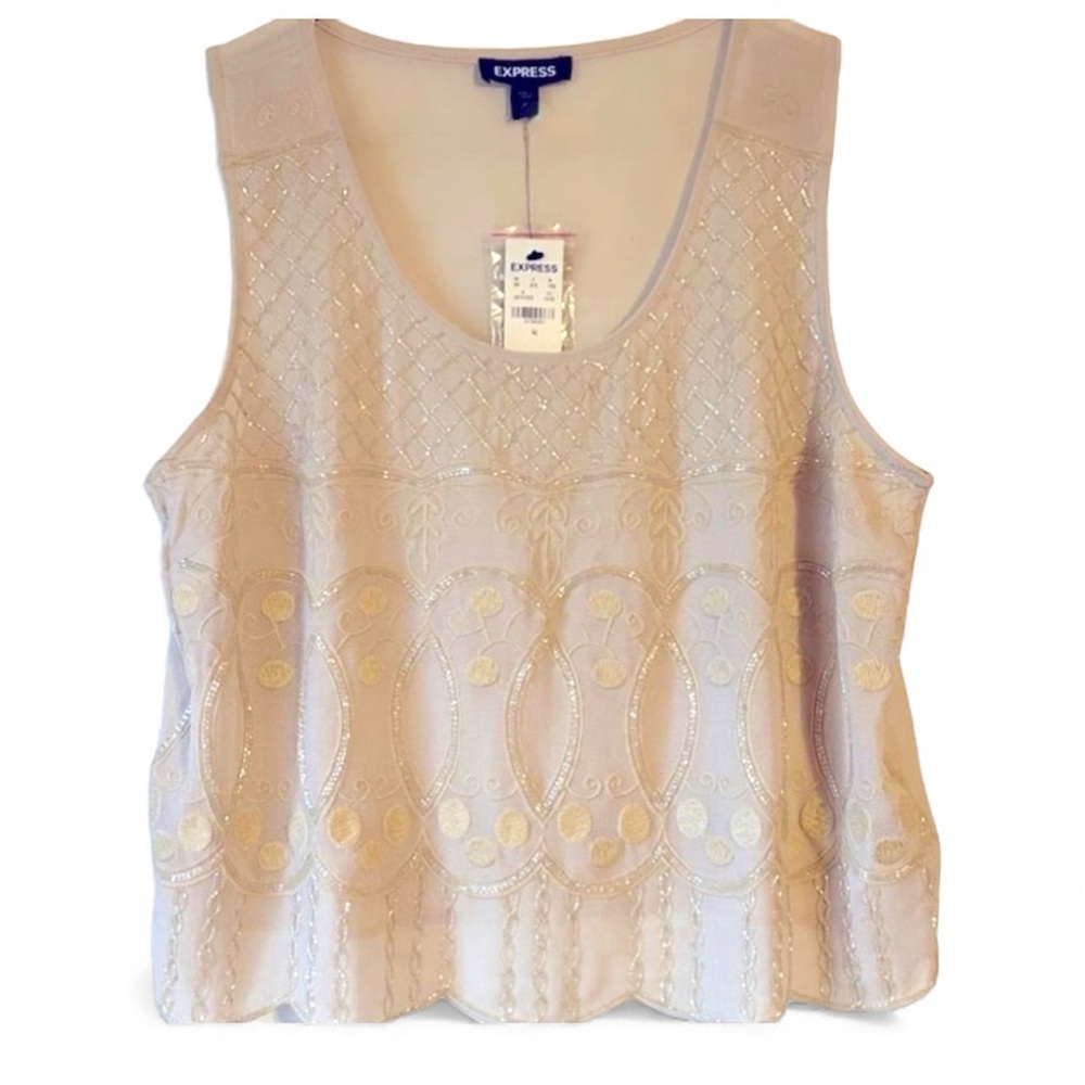 NWT🏷️ Express Embellished Tank Top